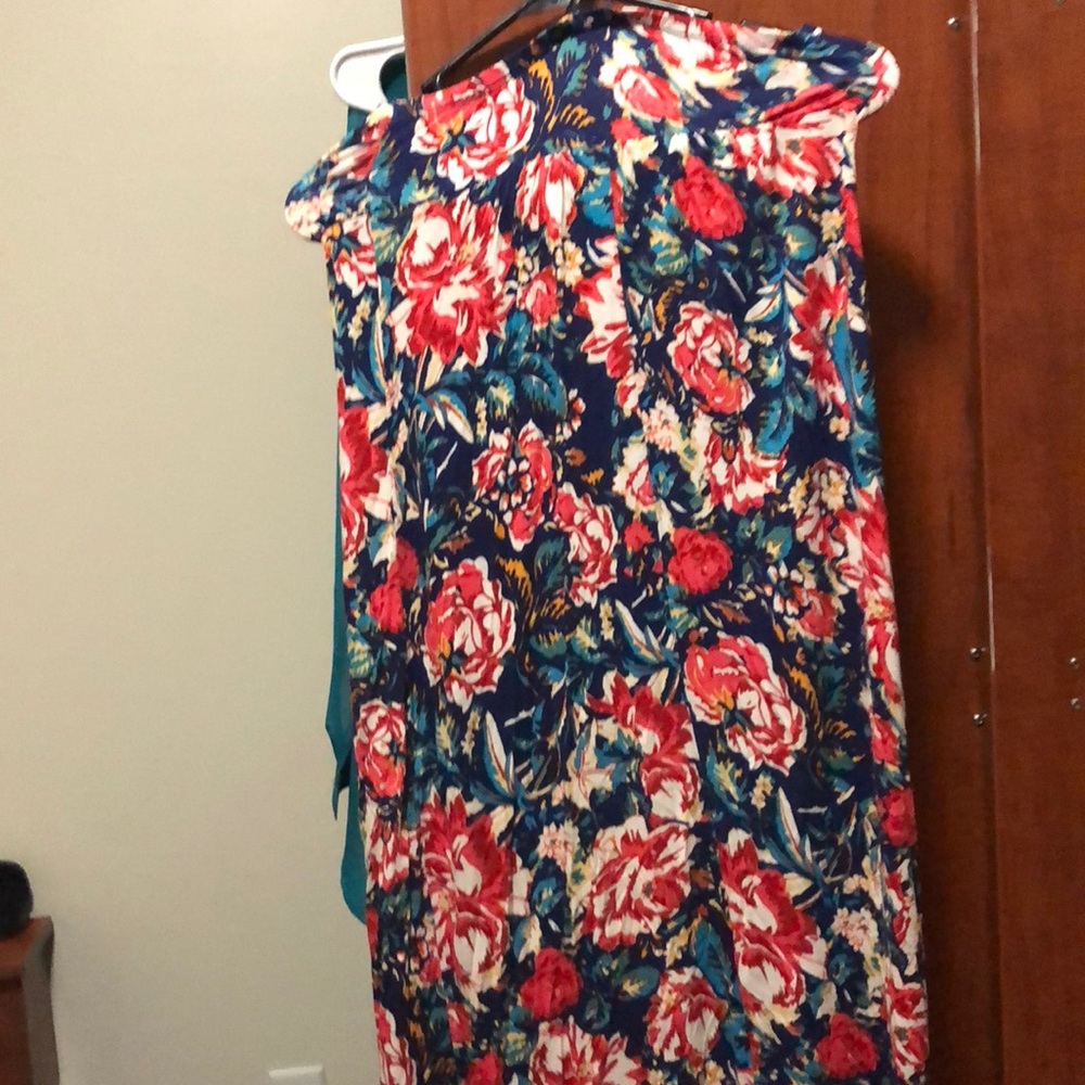 Floral maxi dress
